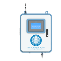 Analisa Kualitas Air Multi-Parameter Online, Pengukur Kekeruhan Air Minum, Klorin Sisa, pH, EC, TDS, Sensor Monitor RS485 Modbus