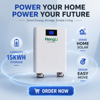 Batterie LiFePO4 15-16 kWh à sortie d'usine, 51,2 V 314 Ah, 10 000 cycles, cellules de qualité A, stockage d'énergie domestique pour systèmes solaires 6-20 kW