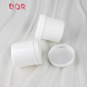 Multi-Capacity PET Straight-Sided Round Cream <b>Jars</b> <b>Large</b>-Capacity Cream PET <b>Jars</b> with screw-on lids - Product Image 2