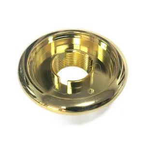 Custom Fabrication Cnc Design Gold Plated Aluminium Machining Parts