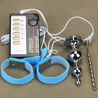 Électrochoc Dilatateurs Urétraux Sonde Cathéter Châteté Stimulation de l'Urètre Pénis Métal Plug