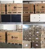 Panneau solaire électrique 570W autorisé par Risen, verre haute température, panneaux solaires bifaciaux HJT de type N, EU Sonnenkollektoren