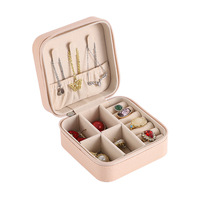 2024 Offre Spéciale femmes filles boucles d'oreilles oreille goujon petite boîte organisateur Portable bijoux mallette de rangement voyage boîtes à bijoux