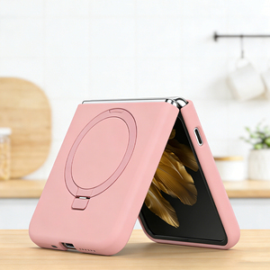 Funda de Silicona Líquida Magnética Ultrafina con Protección de Lente Completa a Prueba de Golpes para Z Flip7/Z Flip3 - Product Image 4