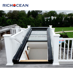 نوافذ سقفية أوتوماتيكية من الألمنيوم والزجاج من ريتشوشن، نوافذ كهربائية قابلة للسحب للطوابق السفلية - Product Image 5