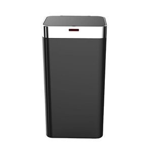 Automatic sensor Trash bin 45L touchless big kitchen steel smart recycle bins hotel hospital office furniture bin