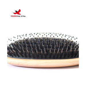 Cepillo de Cerdas Naturales de Jabalí de Alta Calidad a Precio de Fábrica, Nutre la Piel con Aceite, Fácil de Transportar - Product Image 3