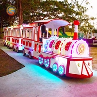 Manèges de parc d'attractions pour enfants, jeux de fête foraine, machine de jeu, train électrique à vendre