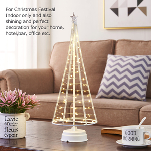 Worthbuy — arbre de noël à personnaliser, bricolage, avec lumières LED inclus - Product Image 2