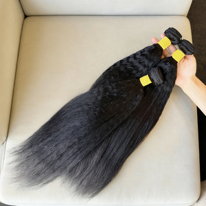 ผมตรงแบบหยิกธรรมชาติจากอินเดีย ขนาด 10"-36" มีสินค้าในสต็อก ผมมนุษย์แท้แบบดิบ ไม่ผ่านการแปรรูป ขายดี - Product Image 2