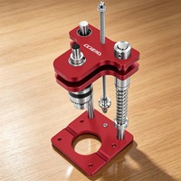 Localisateur de perçage pour le travail du bois, outil de guidage pratique en acier allié pour le perçage du bois, permettant de gagner du temps, pour la maison