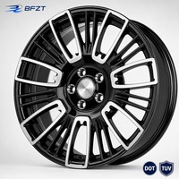 Jantes en aluminium forgé sur mesure OEM ODM 17 18 19 20 pouces, concaves profondes, multi-rayons, jantes en alliage PCD 5x112 ET23 CB 66.6