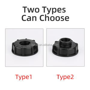 Récipient d'eau S60x6 Tuyaux de connexion pour système de drainage de vanne <span class=keywords><strong>Robinet</strong></span> de jardin Combinaison Irrigation Raccords de réservoir IBC Adaptateur - Product Image 5