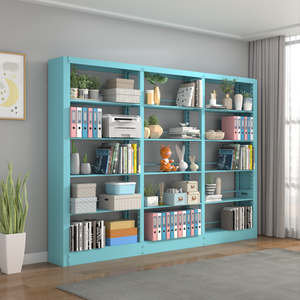 Libreria per Biblioteca Scolastica, Scaffale in Acciaio a Doppio Lato per Sala Lettura, Archiviazione e Conservazione Libri - Product Image 4