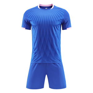 Uniforme de football à manches courtes pour hommes, de qualité supérieure, personnalisé, respirant, à séchage rapide, maillot de club de football, services OEM - Product Image 1