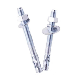 รูยเย่ <span class=keywords><strong>ราคา</strong></span>โรงงาน  น็อตยึดเหล็กคาร์บอน SS304 ชุบสังกะสี  พร้อมพุกยึดแบบลิ่ม - Product Image 2