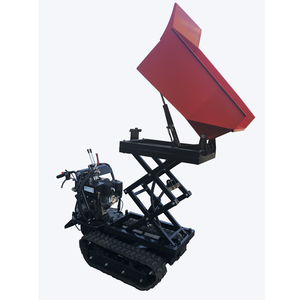 Mini volquete autodescargable de energía verde <span class=keywords><strong>Power</strong></span> <span class=keywords><strong>Barrow</strong></span> Camión de transmisión hidráulica Crawler - Product Image 2