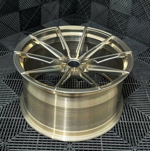 Jantes en alliage forgé Gold Wheels CF.3-FF 17-24 pouces 5x112 5x114.3 5x120 5x118 Jantes concaves profondes monobloc pour <span class=keywords><strong>Audi</strong></span> <span class=keywords><strong>RS3</strong></span> BMW - Product Image 3