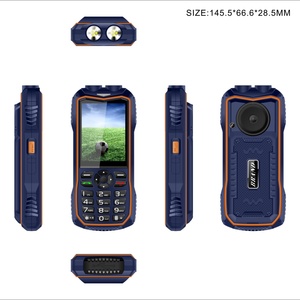 Teléfono Móvil Walkie Talkie B20 en Oferta, Diseño Resistente, Pantalla de 2.8 Pulgadas, 2G, Doble SIM, Radio, Batería de Gran Capacidad BL-5C/5B - Product Image 4
