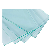 Verre à faible teneur en fer 3mm-12mm Verres à fenêtre en verre trempé ultra extra clair