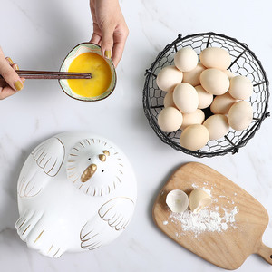 Creative Chick <b>Egg</b> <b>Storage</b> Basket With Lid And Handle Portable Kitchen Design - Product Image 4