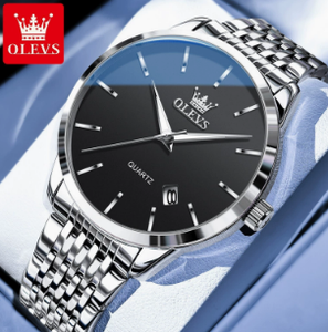 Reloj de Cuarzo OLEVS 2907 para Hombre, Diseño de Marca, Personalizado, de Acero Inoxidable, Clásico, Impermeable, de Lujo, Deportivo, para Negocios - Product Image 3