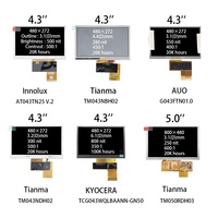 شاشة LCD ، x ، WQVGA ، ماسح الباركود المحمول باليد ، لوحة شاشة LCD