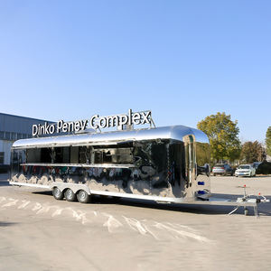 Camion de restauration mobile pour glaces, gâteaux, burgers, pizzas, avec cuisine complète, alimenté à l'énergie solaire, entièrement équipé, accessoires de remorque, location - Product Image 2