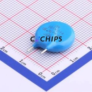 ตัวต้านทานแบบวาริสเตอร์ 561KD14-C3.5Z2 แบบ Through hole (THT), ระยะขา P=7.5 มม. รองรับแรงดันไฟฟ้า 925V 460V 350V - Product Image 1