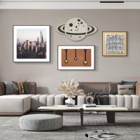 Peinture murale 3D suspendue peinture décorative moderne simple Art mural peinture de salon décoration murale