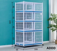 Cages d'élevage de pigeons de course en acier écologiques, faciles à assembler