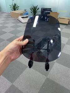 Özel yüksek şeffaflık motosiklet plastik cam temizle PC araç camı vakum şekillendirme kesme işleme hizmeti - Product Image 2