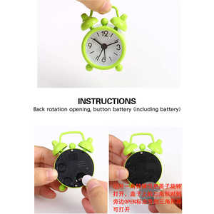 Sveglia Elettronica Mini in Metallo Creativa e Carina, Orologio Sveglia Piccolo per Cameretta Bambini, Orologio Decorativo per Casa - Product Image 5
