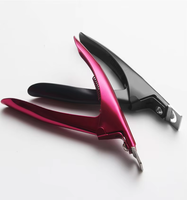 Coupe-ongles en acier inoxydable en gros, coupe-ongles professionnel, outils de manucure, coupe-ongles en forme de U, style français