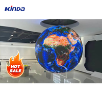 Pantalla LED Esférica Tipo Globo para Interiores, P1.5, P1.8, P2, P2.5, Precio de Pantalla LED Esférica
