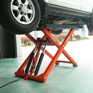 चल 2700 किलो क्षमता हाइड्रोलिक मिड-राइज पोर्टेबल कैंची कार लिफ्ट - Product Image 3