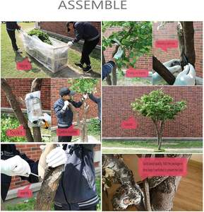 <span class=keywords><strong>OH</strong></span> ARTS Olivier artificiel réaliste, tronc en fibre de verre, résistant aux UV, décoration intérieure et extérieure, maison, hôtel, restaurant, vert - Product Image 2