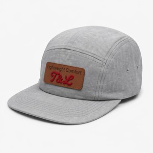 Wholesale Custom Logo Chenille Embroidered 7 Panel Denim <b>Cap</b> <b>Vintage</b> Washed Cotton Gorras Hat Manufacturer - Product Image 1