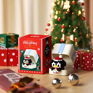 Nouvelle série de jouets pour animaux de compagnie mignons, ensemble de blocs de construction en plastique à assembler soi-même, jouets éducatifs unisexes pour enfants, pour les cadeaux d'anniversaire ou de Noël - Product Image 4