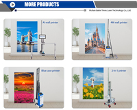 Solución inteligente de impresión de pared 3D para renovación del hogar, admite papel tapiz/superficies pintadas, software de diseño gratuito incluido