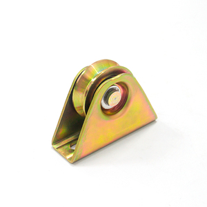 ล้อสังกะสีรอกคงที่พร้อมลูกกลิ้งประตูบานเลื่อนแบบแบริ่ง<span class=keywords><strong>รั้ว</strong></span>และประตูคุณภาพสูงสำหรับบ้าน - Product Image 3