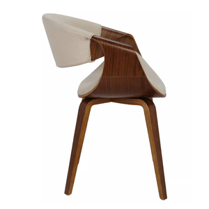 Tùy Chỉnh Phong Cách Bắc Âu Gỗ Ghế Ăn Thoải Mái Da Bọc Cho Nhà Bếp Giải Trí Phòng Khách Khách Sạn Bàn Tiếp Tân Sử Dụng - Product Image 2