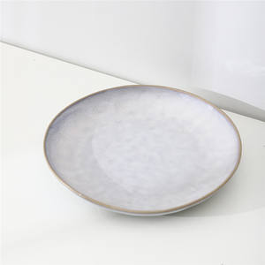 Juego <span class=keywords><strong>de</strong></span> <span class=keywords><strong>cena</strong></span> <span class=keywords><strong>de</strong></span> cerámica blanca antigua con logotipo personalizado, para el desayuno, hotel, restaurante, hogar, China - Product Image 3