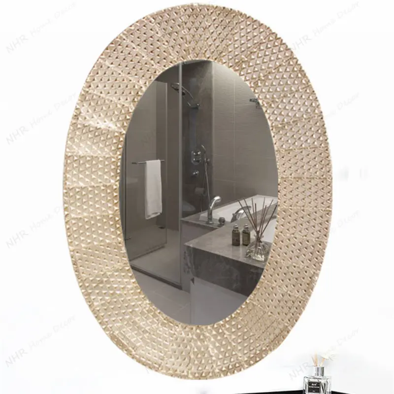 Hochwertige neue Design 3D Schaum Wand dekoration Spiegel Aufkleber