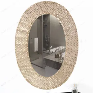 Высококачественная Зеркальная Наклейка нового дизайна 3D из пенопласта для украшения стен
