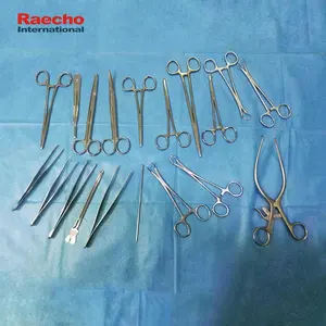 Ensemble complet d'instruments de kit d'instrument chirurgical d'utilisation d'hôpital professionnel
