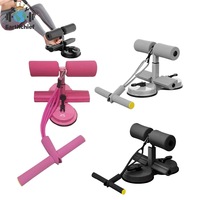 Appareil de fitness à ventouse fixe pour sit-ups à domicile, équipement d'entraînement de force pour abdominaux et curls, machine à abdominaux avec corde