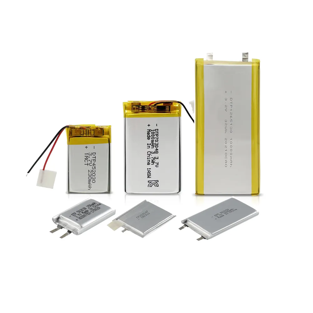 Stock Hot Sale 1260100 1265135 NCM LCO LFP 3.2V 3.7V Li Ion Rechargeable Batteries Lithium Iron Polymer Battery 10000mah