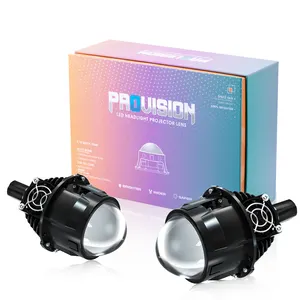 GPNE Bi led dual-light car projector lens headlight auto head lamp 2.5 inch for cars