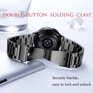 20 bracelets de montre en métal 22mm pour <span class=keywords><strong>Xiaomi</strong></span> <span class=keywords><strong>Watch</strong></span> S3/Color 2/MI <span class=keywords><strong>Watch</strong></span> <span class=keywords><strong>S1</strong></span> Pro /Active <span class=keywords><strong>Bracelet</strong></span> pour Mi S2 42 46mm Smartwatch <span class=keywords><strong>Bracelet</strong></span> - Product Image 2